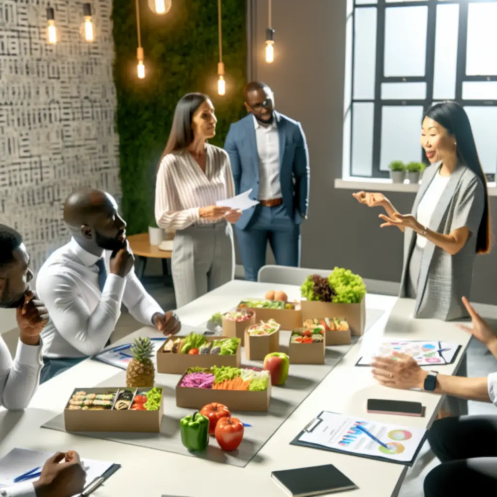 Bedrijfsworkshop over gezonde lunchopties